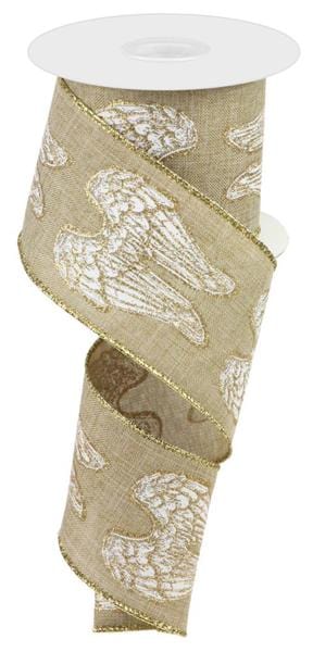 2.5" x 10yd Angel Wings/Royal Shirleys of Collins RG0158101