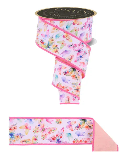 2.5 x 10yd Botanical Butterflies/Fused Craig Bachman LX1186FM