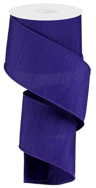 2.5" X 10YD FAUX DUPIONI - PURPLE Craig Bachman RD110223