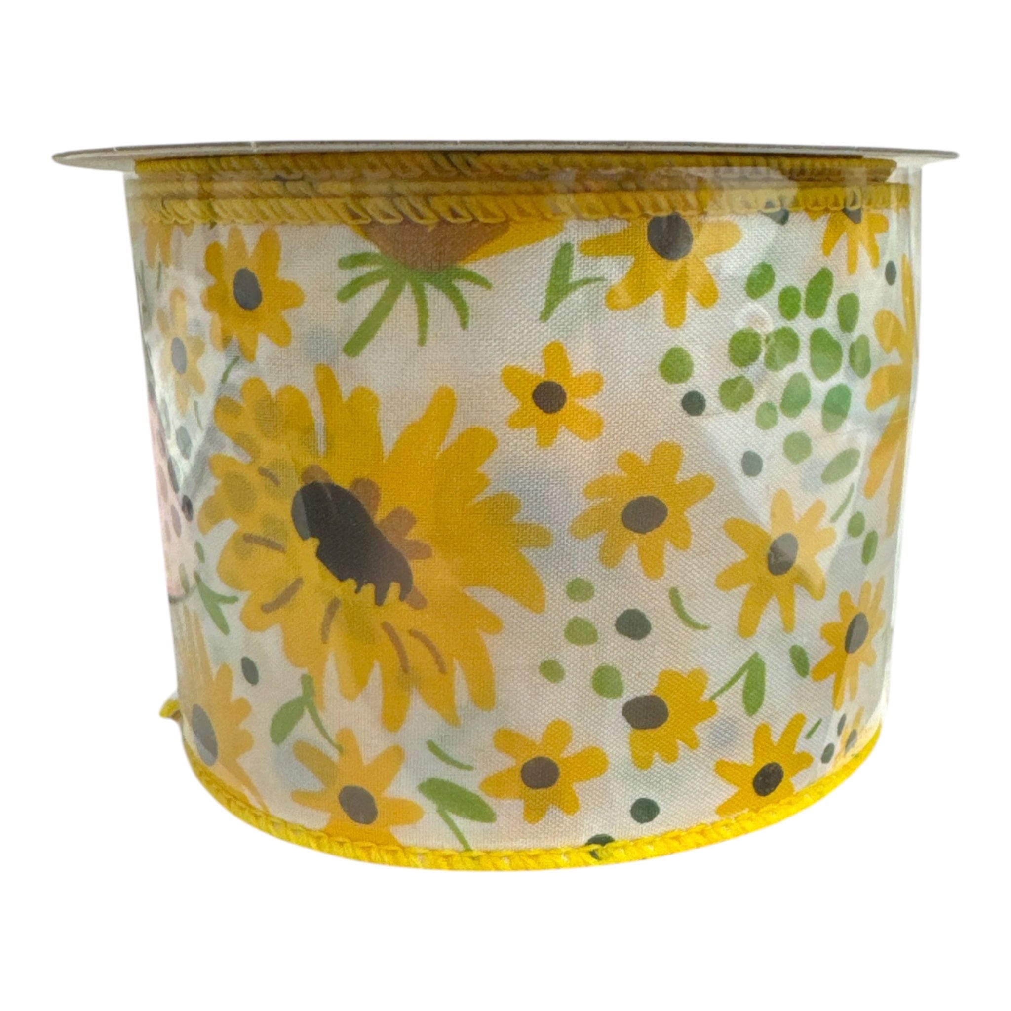 2.5" X 10YD Flower Ribbon Shirleys of Collins 41258-40-22