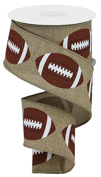 2.5" x 10yd Footballs On Royal Craig Bachman RGA136901