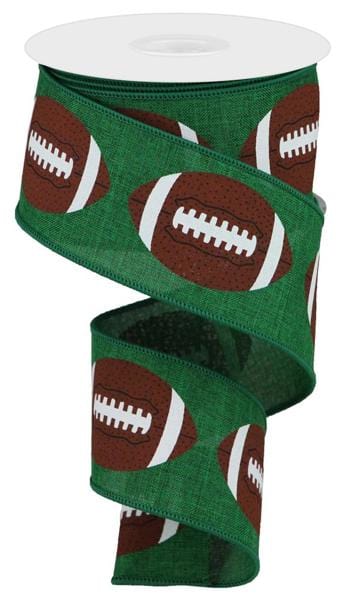 2.5" x 10yd Footballs On Royal Shirleys of Collins RGA136906