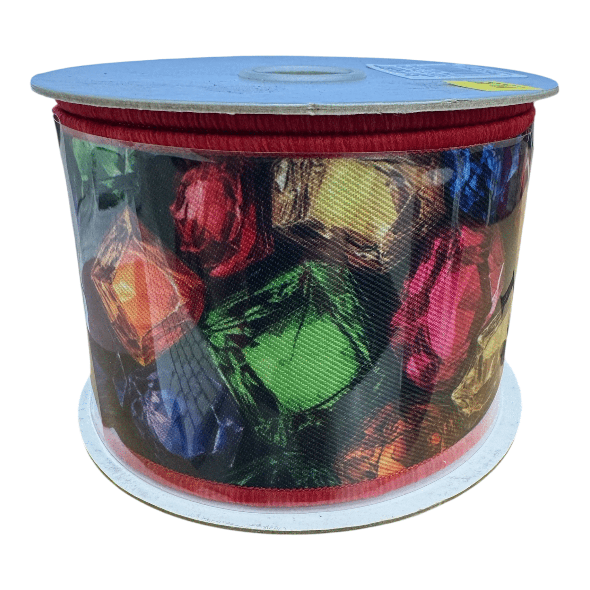 2.5" X 10YD Gems-MULTI COLOR Craig Bachman Ribbon LS1156RT