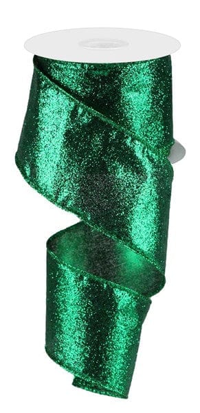 2.5" X 10Yd Glitter On Metallic Craig Bachman RJ603006