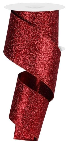 2.5" x 10yd Glitter On Metallic Craig Bachman RJ603024