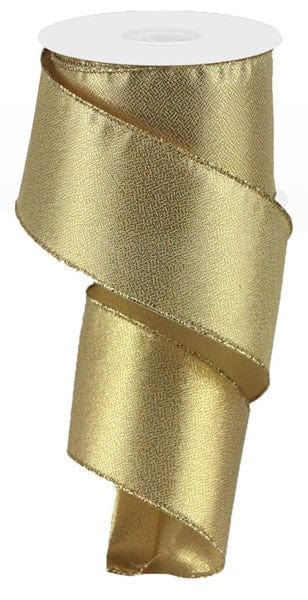 2.5" X 10YD METALLIC - GOLD Craig Bachman RG0114308