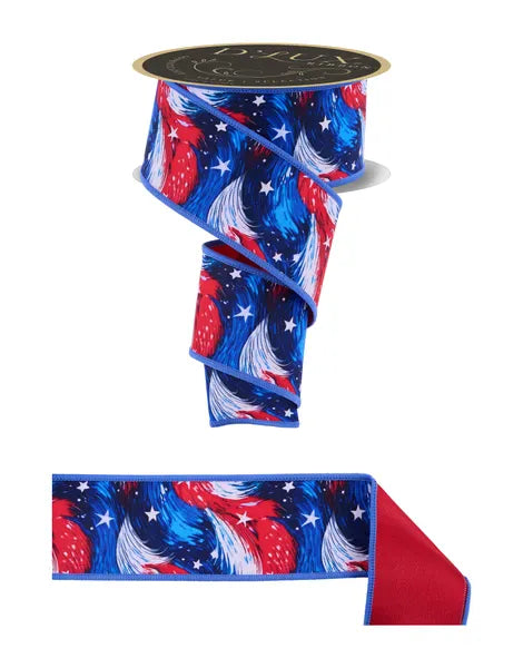 2.5" x 10yd Patriotic Stars/Strips/Fused Craig Bachman LX118319