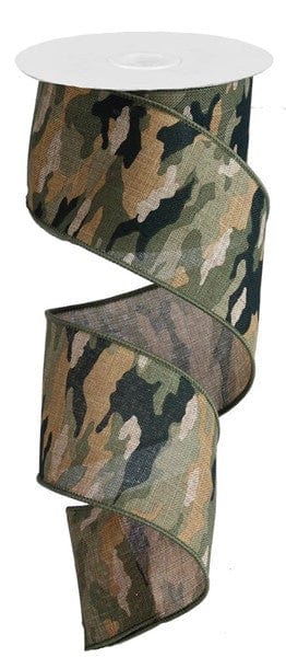 2.5"X10YD CAMOUFLAGE/ROYAL Shirley's Direct RG1251