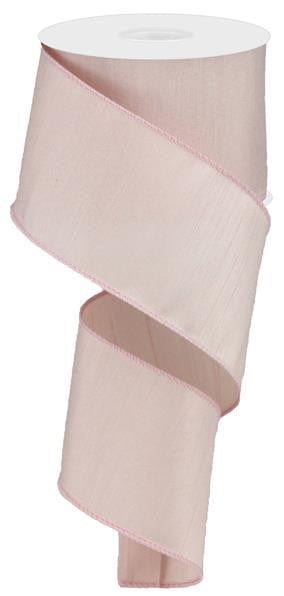 2.5"X10YD FAUX DUPIONI - BLUSH Craig Bachman RD110278