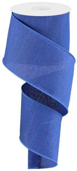 2.5"X10YD FAUX DUPIONI - ROYAL BLUE Craig Bachman RD110525