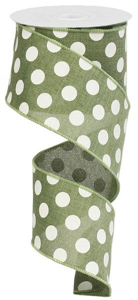 2.5"X10YD MEDIUM POLKA DOTS Craig Bachman RG01207AM