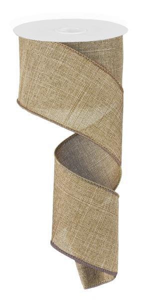 2.5"X10YD ROYAL BURLAP - BEIGE Craig Bachman RG127901