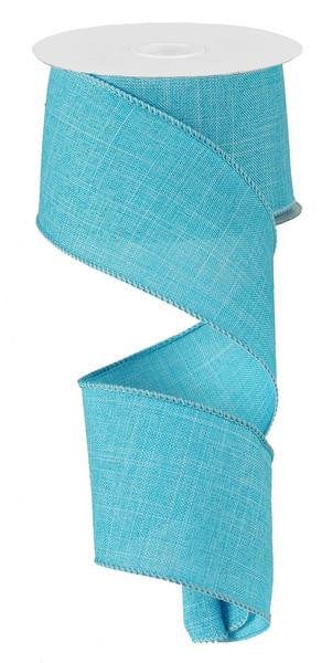 2.5"X10YD Royal Burlap - Light Blue Craig Bachman RG127914