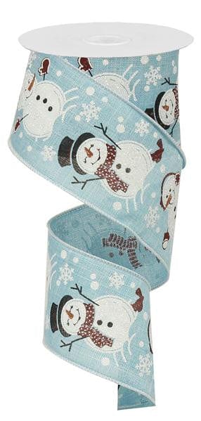 2.5"x10YD Snowman Ribbon Craig Bachman RG0155114