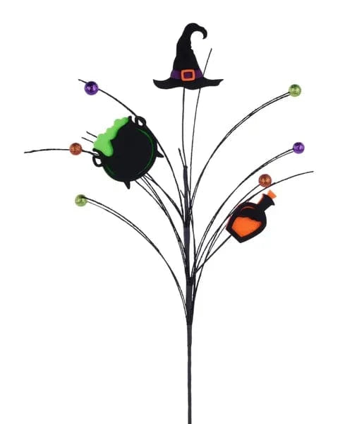 23"H Glitter/Felt Fabric Witch Spray Craig Bachman HH139686