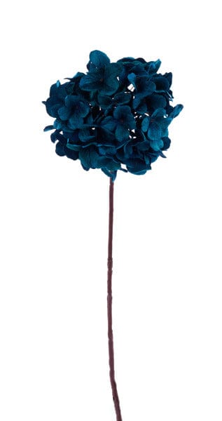 27"L Velvet Hydrangea Stem-TEAL Craig Bachman XS864866