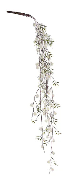 31.5"L Berry Hanging Spray - White Craig Bachman EC430827