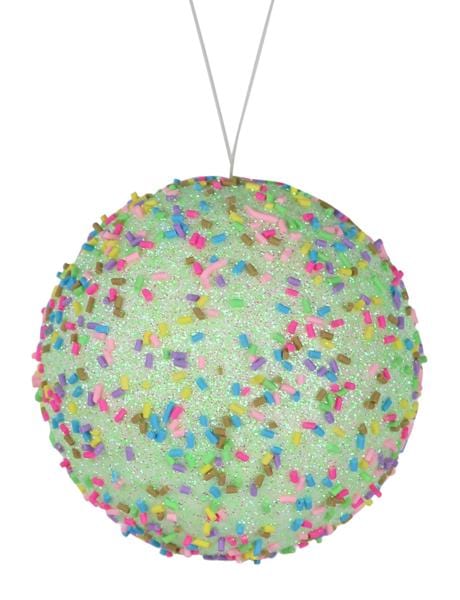 4"Dia Glitter Speckle Ornament Craig Bachman xj5200