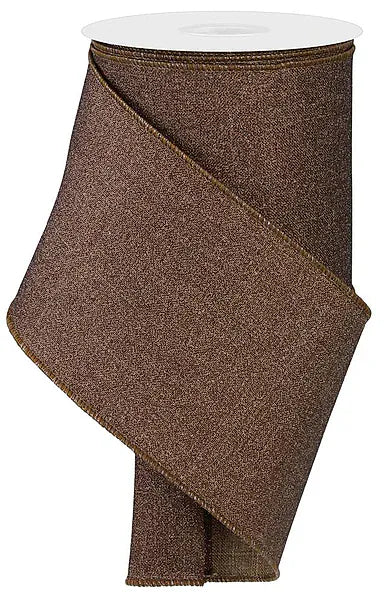 4" x 10yd Fine Glitter On Royal - Brown Craig Bachman RGE138204
