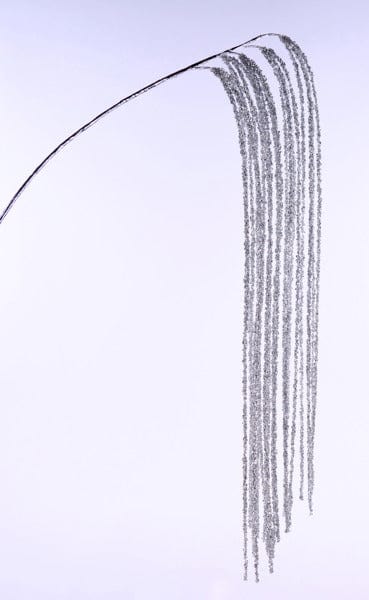 47"L Sequin Hanging Spray-SILVER Craig Bachman XS122826