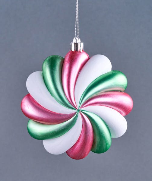 5"Dia Swirl Pinwheel Ornament C XJ5298KA