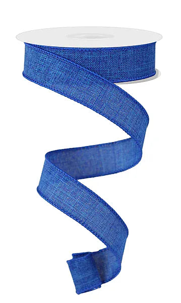 7/8" x 10yd Royal Burlap - Royal Blue Craig Bachman RG727825