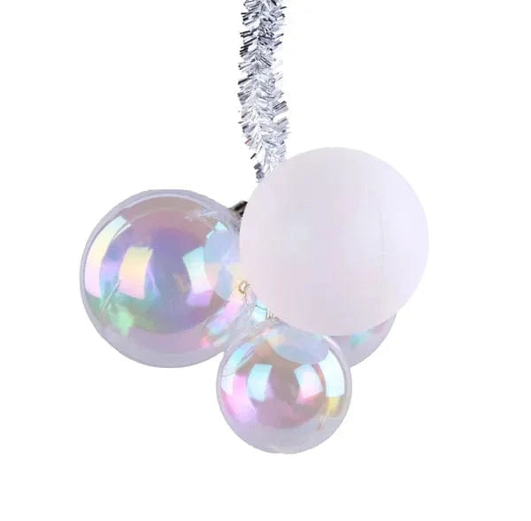 80/60mm Iridescent Ball Cluster x 4 Craig Bachman XP3860