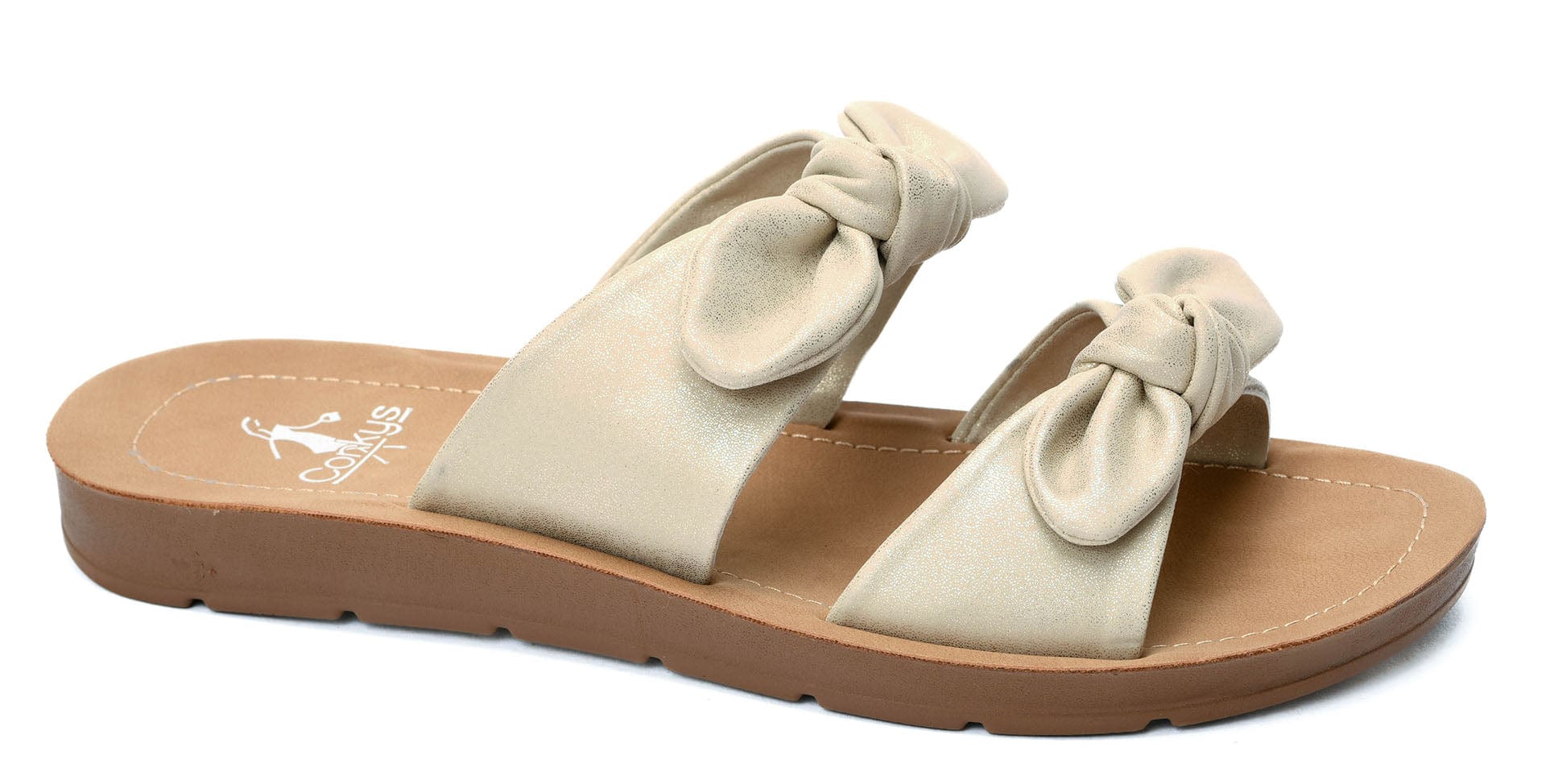 CORKYS TAKE A BOW-GOLD WASH METALLIC CORKYS