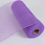 DECORATING MESH, METALIC, 10"x10 YDS/ROLL-LAVENDER Shirleys of Collins 5914-LV