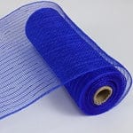 DECORATING MESH, METALIC, 10"x10 YDS/ROLL-ROYAL BLUE Shirleys of Collins 5914-RB