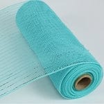 DECORATING MESH, METALLIC, 10"x10 YDS/ROLL Shirleys of Collins 5914-AQUA