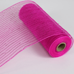 DECORATING MESH, METALLIC, 10"x10 YDS/ROLL-FUCHSIA Shirleys of Collins 5914-FUCHSIA