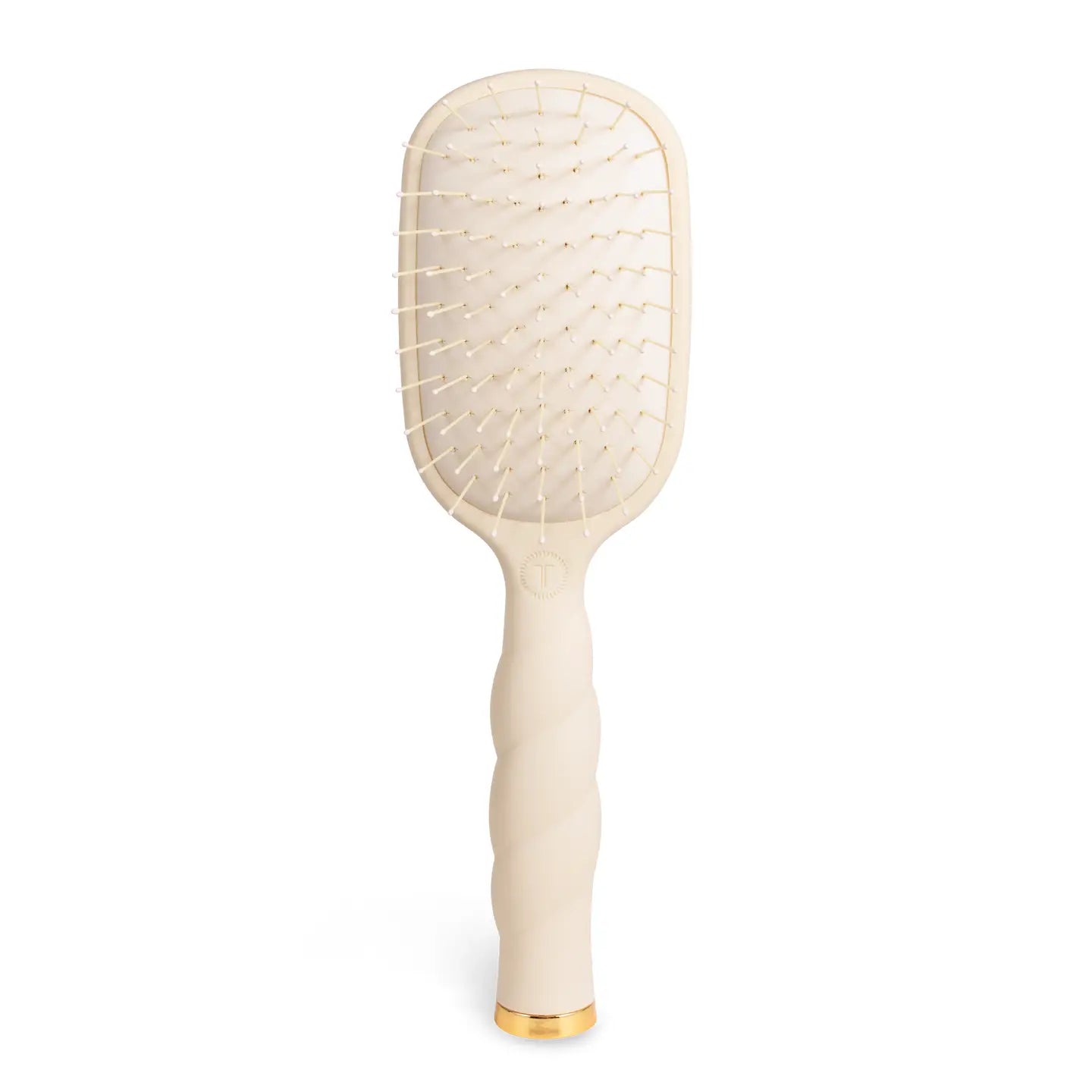Detangler Hair Brush For Fine Hair - Tan Teleties TT-DET-F-003