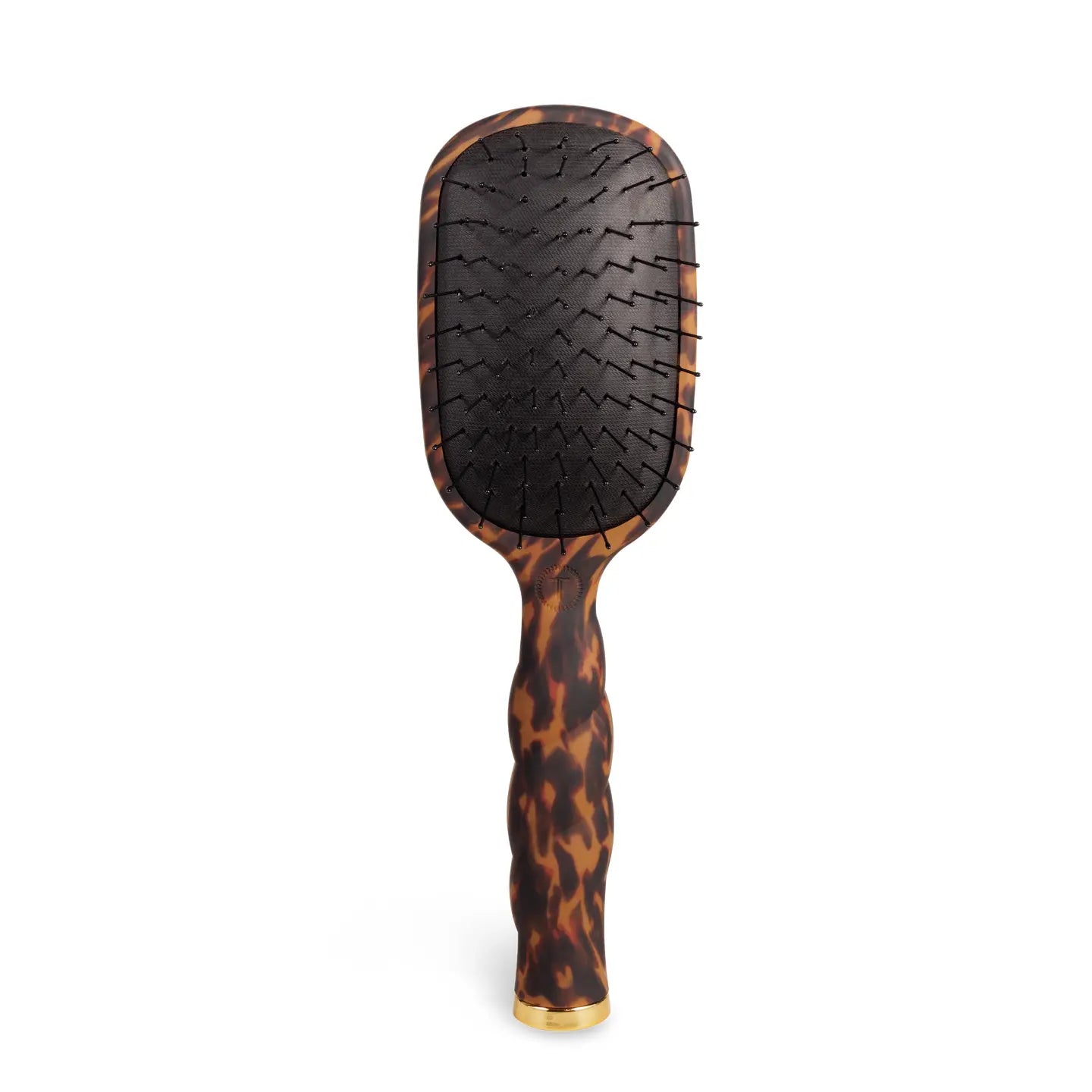 Detangler Hair Brush For Fine Hair - Tortoise Teleties TT-DET-F-001