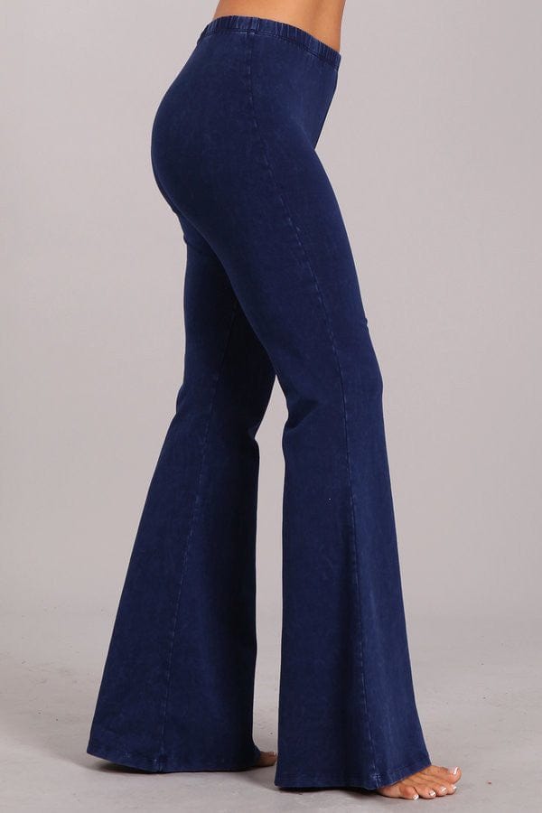 Flared Stretch Pants GALAXY BLUE Shirleys of Collins