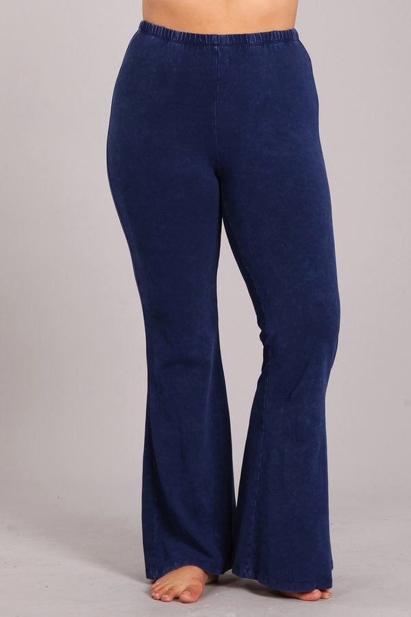 Flared Stretch Pants GALAXY BLUE Shirleys of Collins