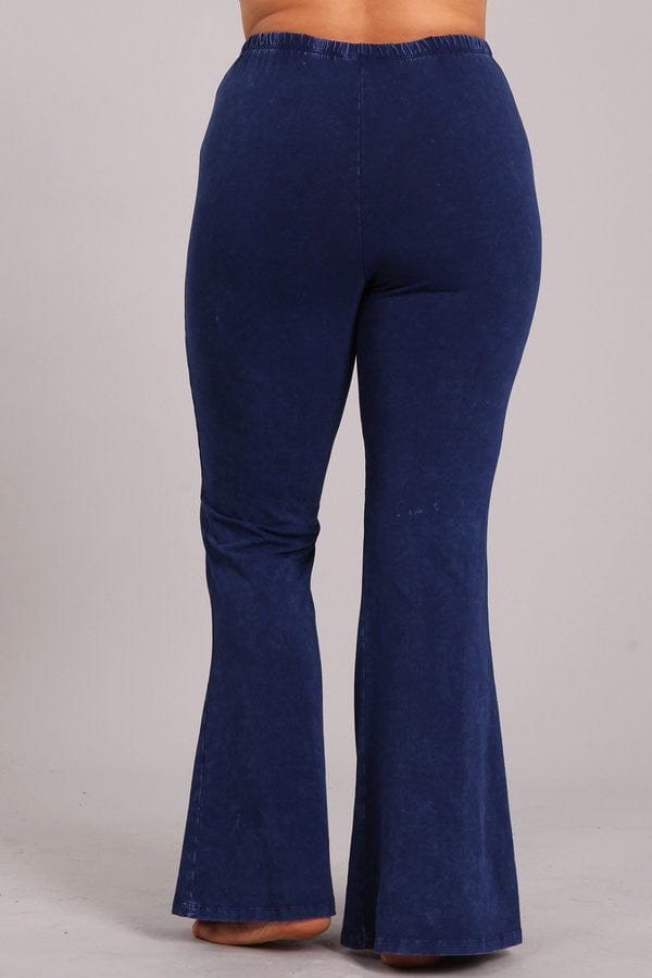 Flared Stretch Pants GALAXY BLUE Shirleys of Collins