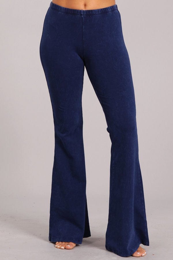 Flared Stretch Pants GALAXY BLUE Shirleys of Collins