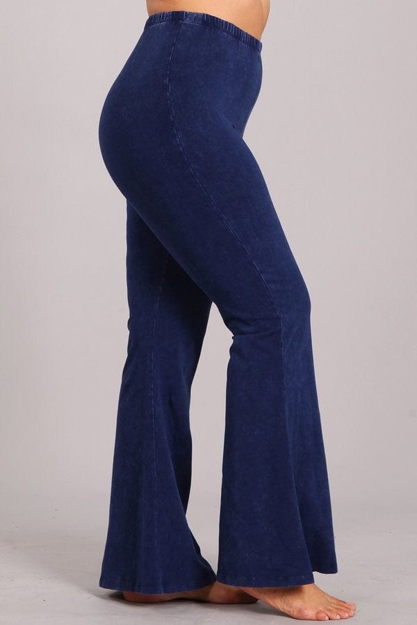 Flared Stretch Pants GALAXY BLUE Shirleys of Collins