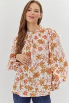 Floral Print Top JODIFL clothing