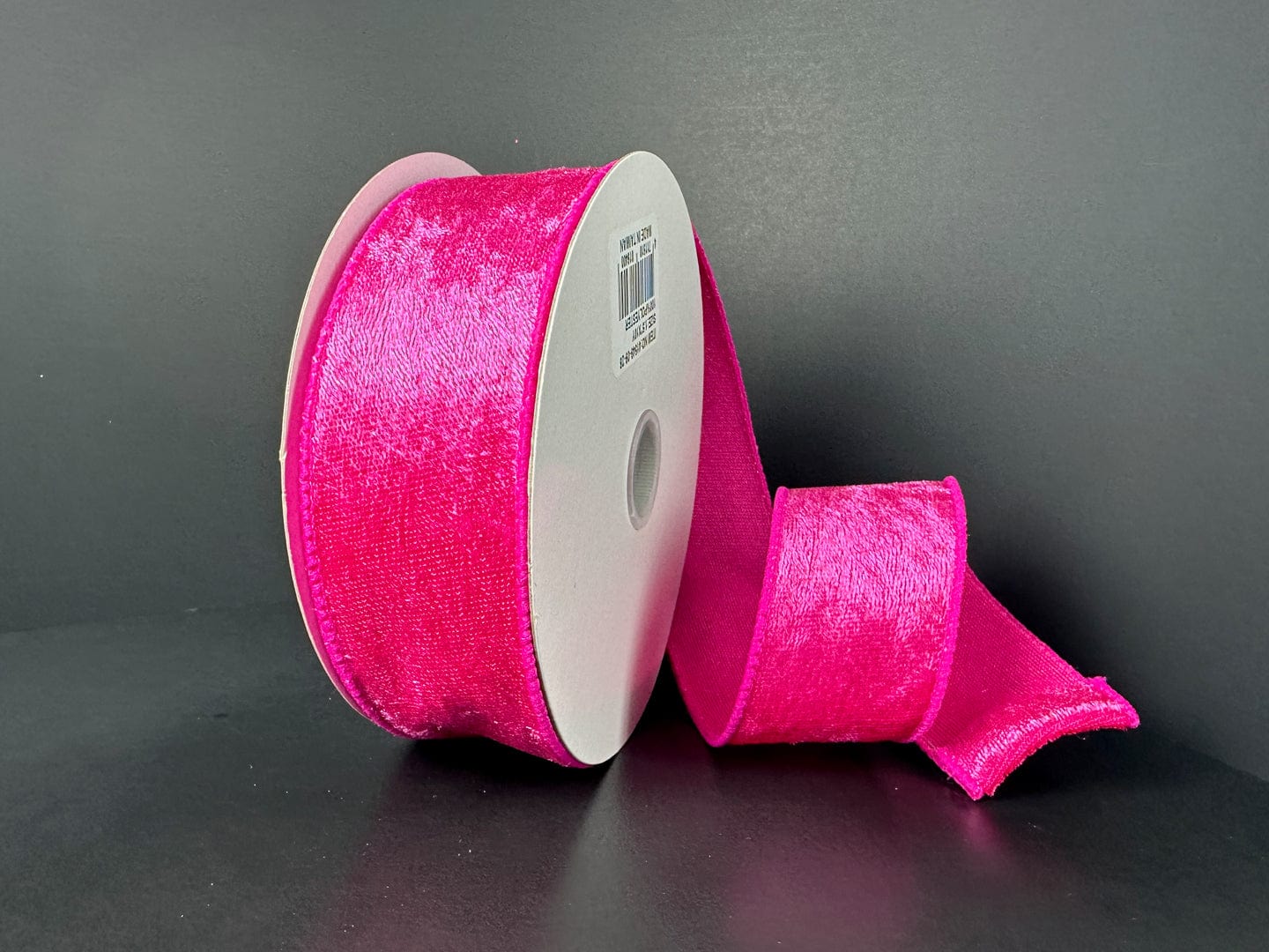 FUCHSIA LUSH VELVET 1.5" X 10 YARDS Jascotina 41549-09-28