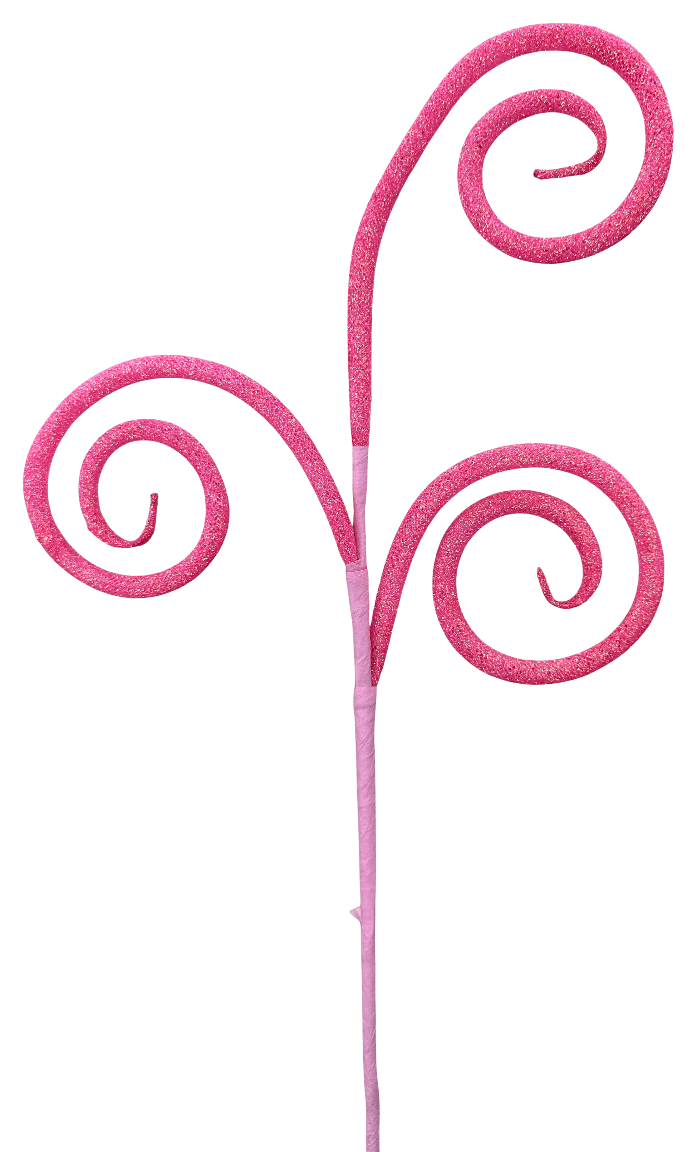 GLITTER TUBE CURLY PICK X 3 H18 Liberty Floral 63882HTPK