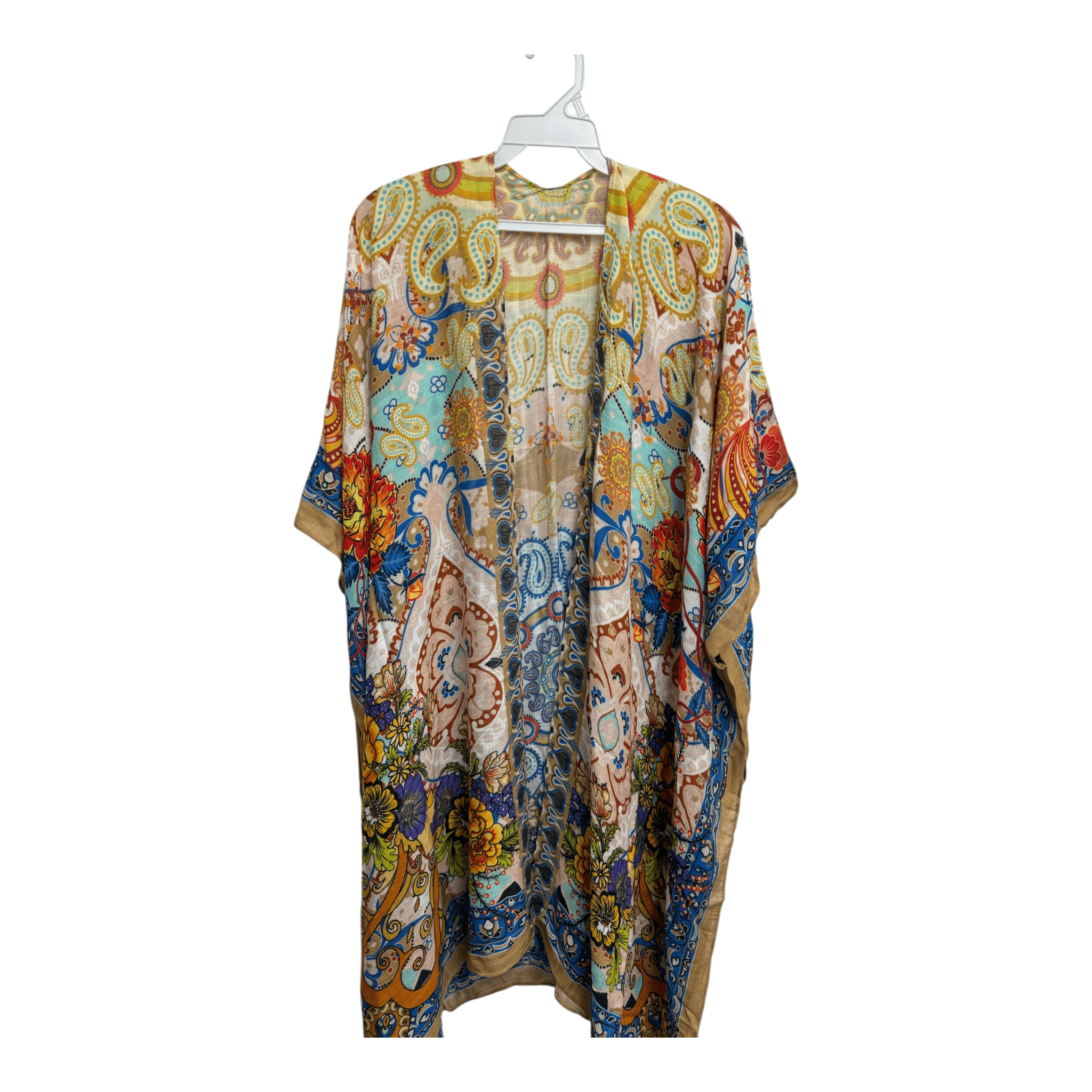 GOLD BLUE MANDALA KIMONA-ONE SIZE FITS ALL Urbanista 125U9091