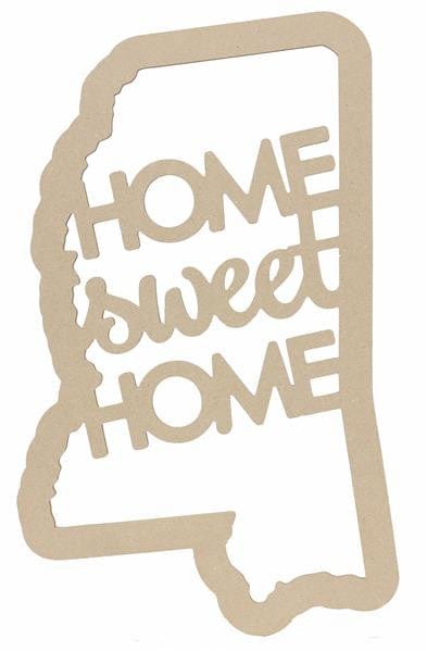 Home Sweet Home Mississippi Shirley's Direct AB2335