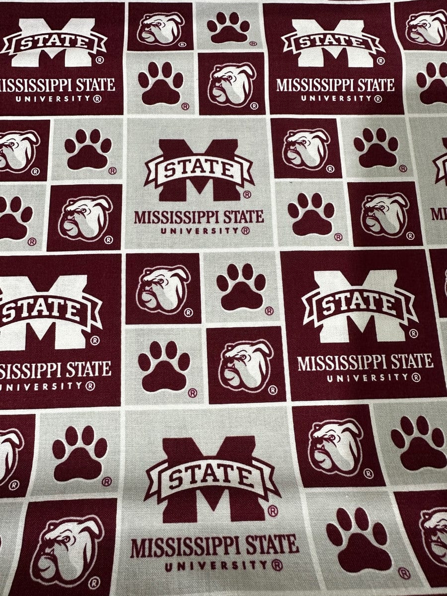 Mississippi State Fabric-1 Yard Shirley's Direct State