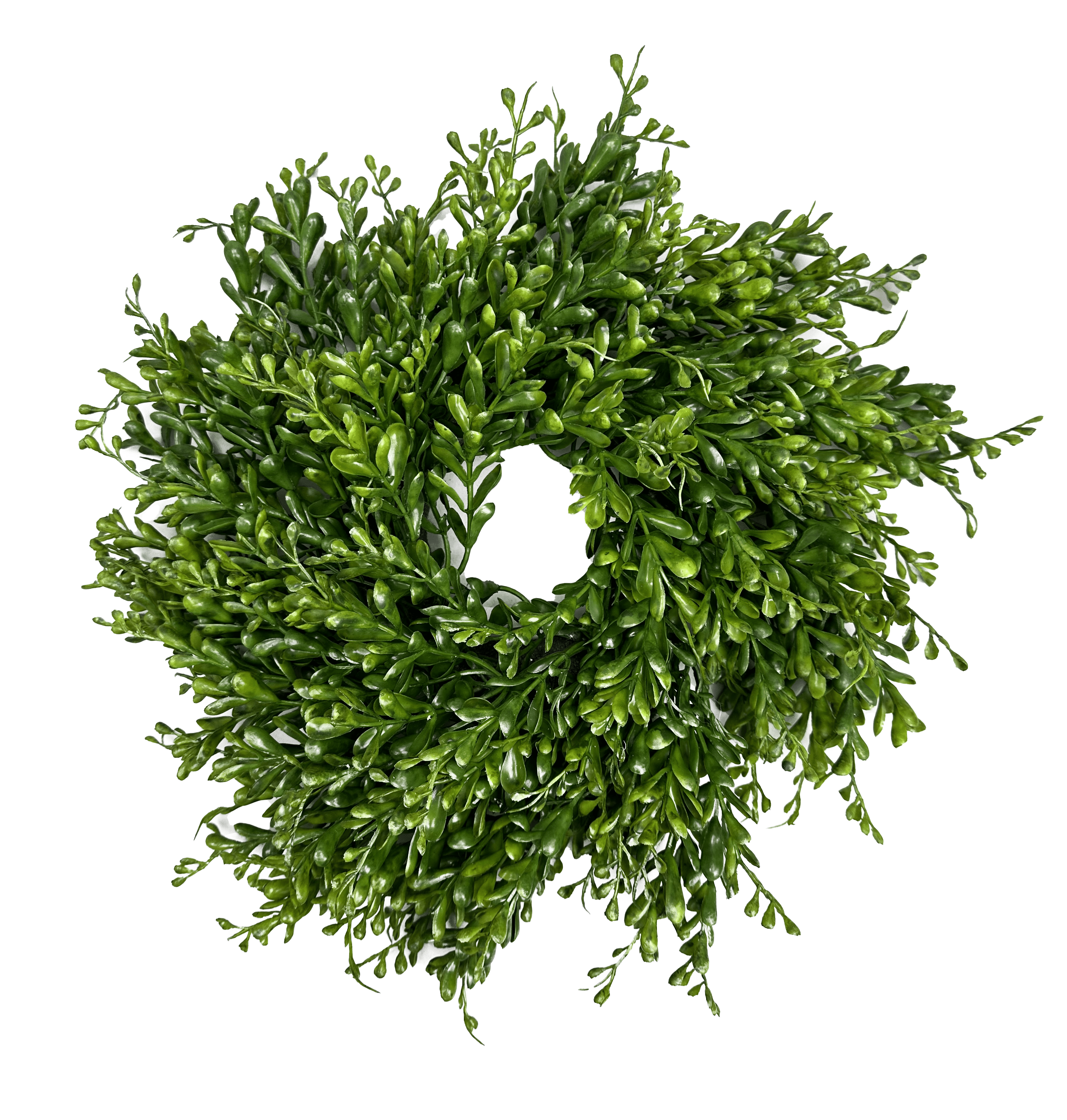 PLASTIC GREENERY MIX CABINET WREATH-14" Liberty Floral 13631WR14