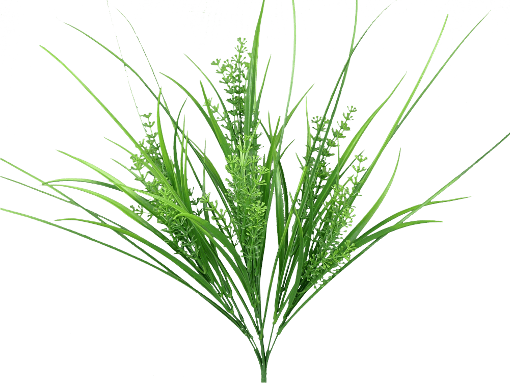 Plastic Mix Grass Bush Liberty Floral Greenery 13420GN