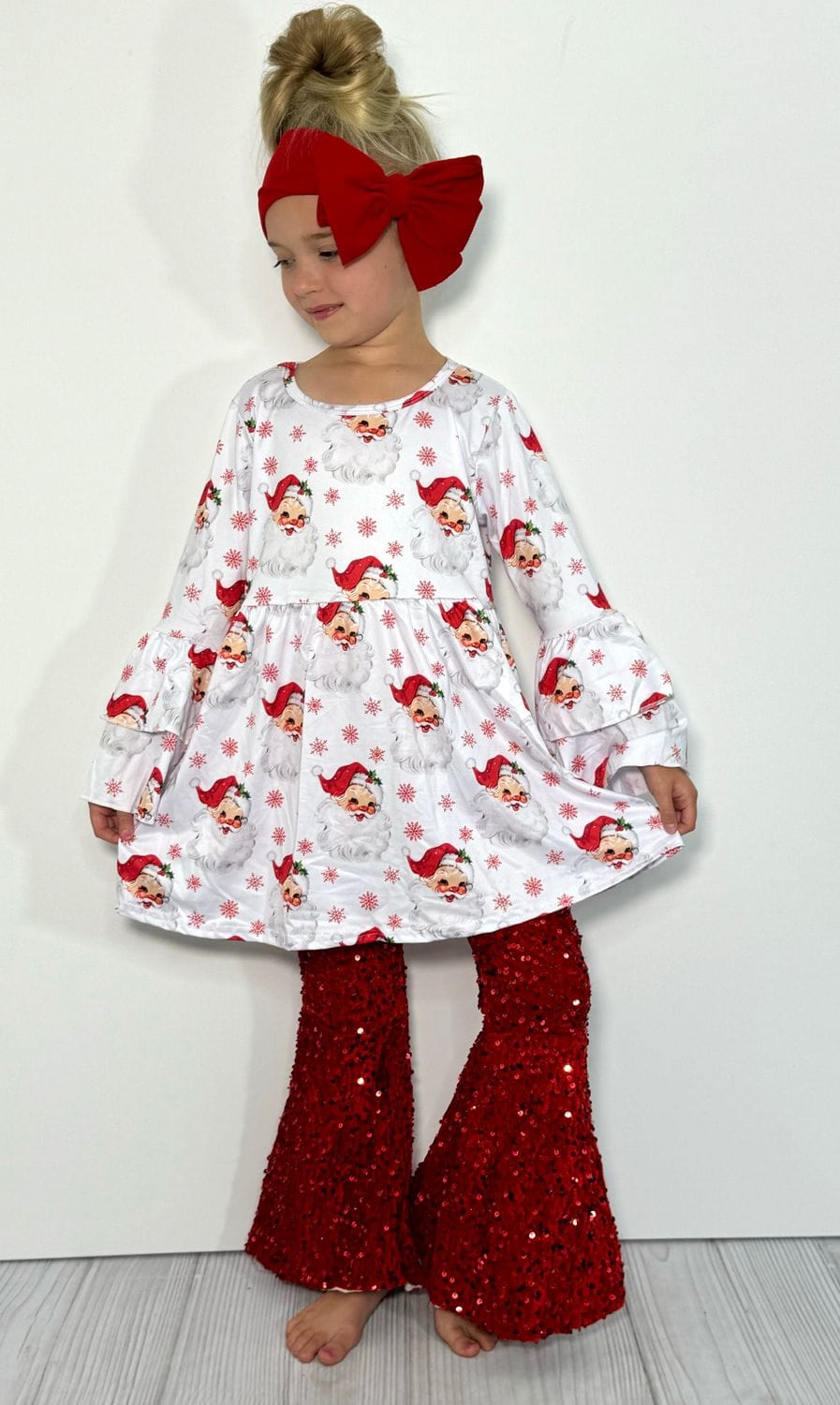 Pre-Order Coming This WeekSequin Santa Girls Set Shirleys of Collins