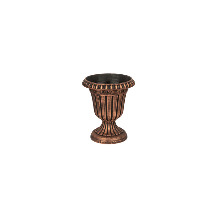 ROMAN URN 10X12 Shirleys of Collins CPL1011-Bronze