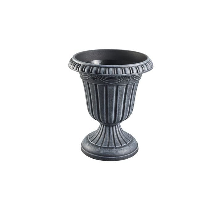 ROMAN URN 10X12 Shirleys of Collins CPL1011-Gunmetal